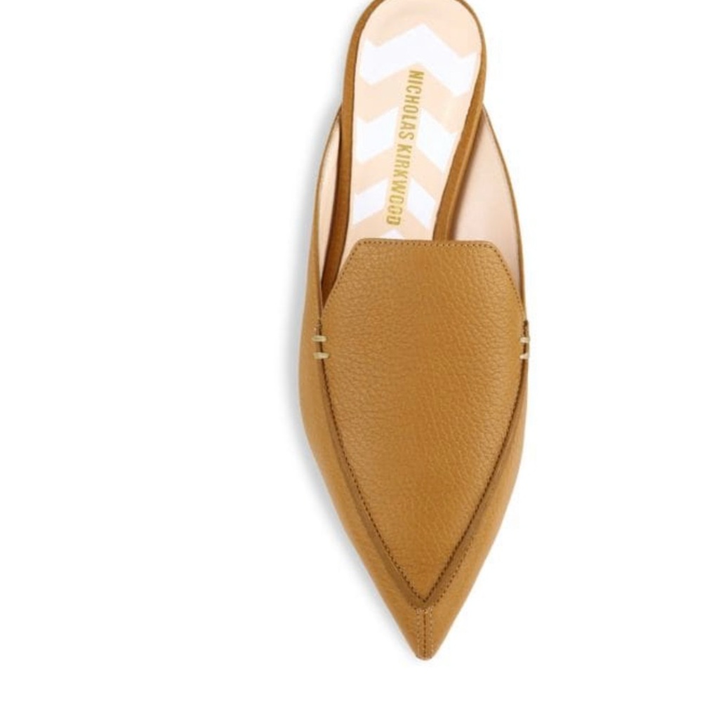 Nicholas Kirkwood Tan Leather Women's Shoes